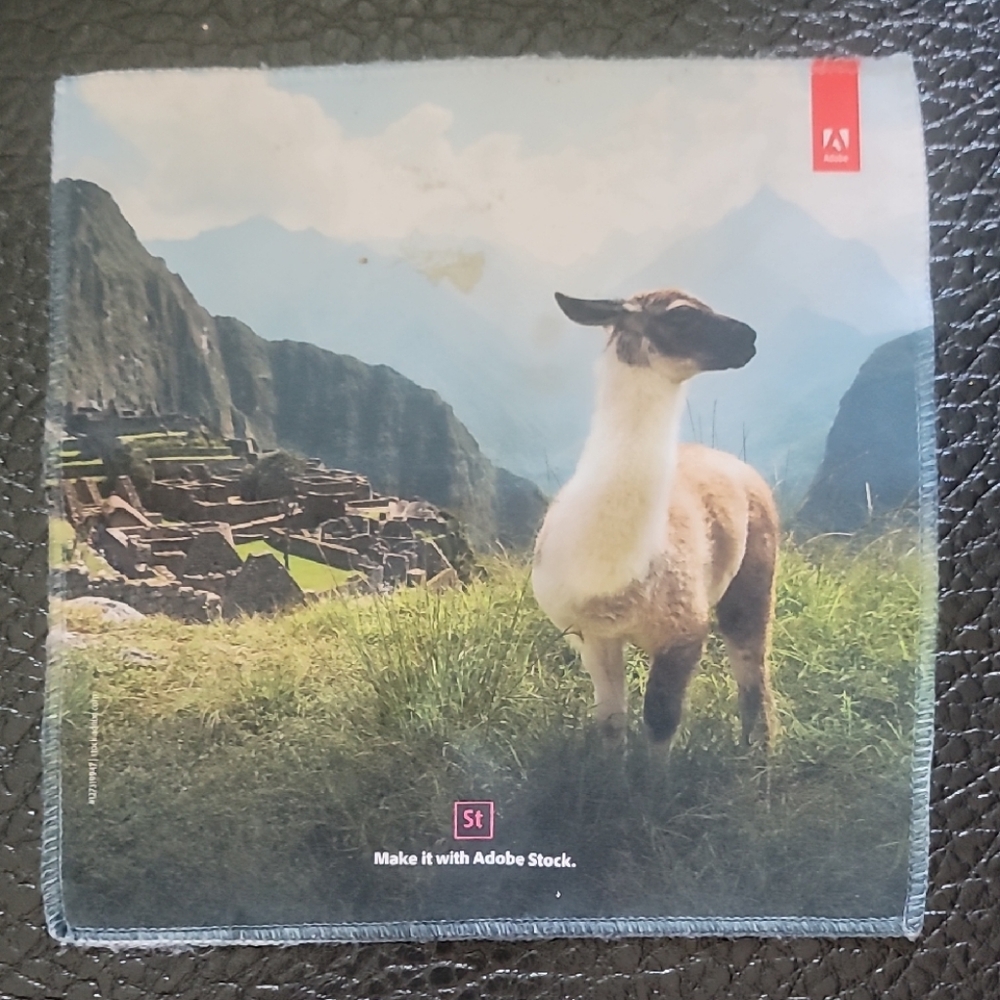 Adobe Stock Llama Coaster